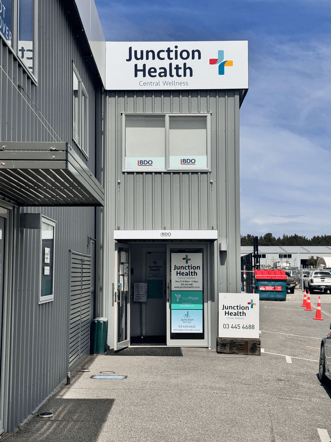 Junction Health Front Entrance